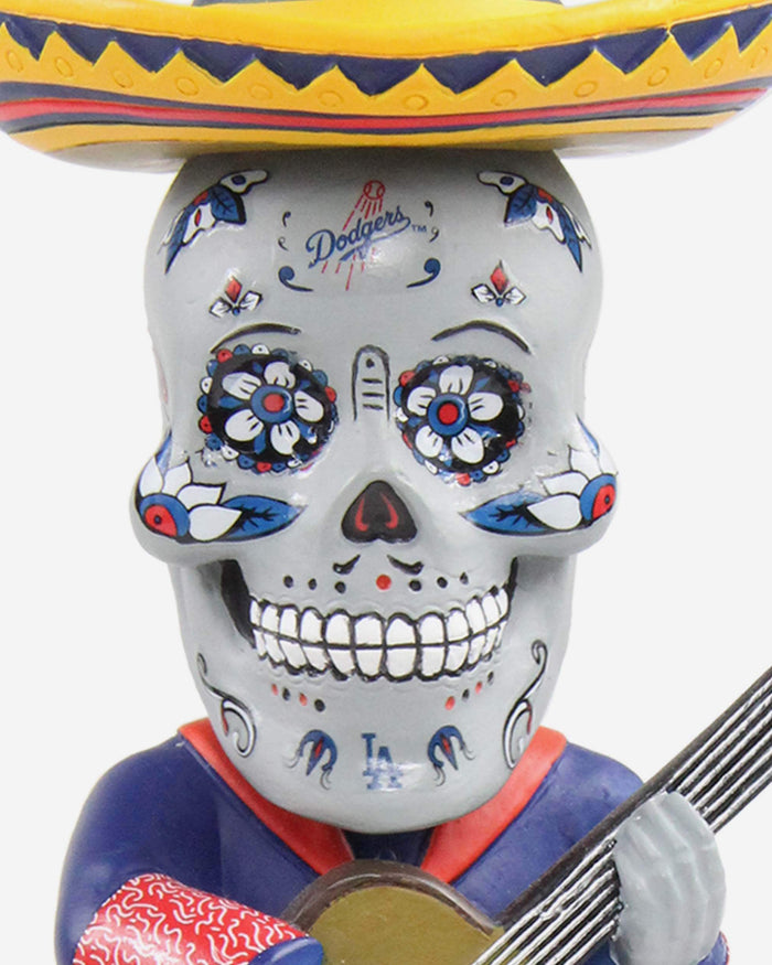 Los Angeles Dodgers Day Of The Dead Guitar Bobblehead FOCO - FOCO.com