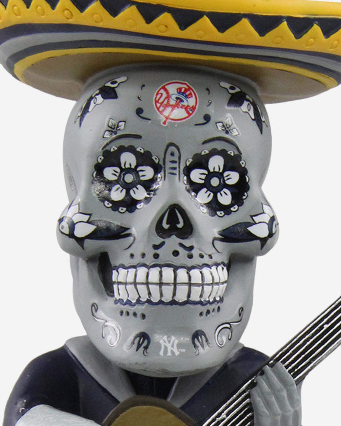 New York Yankees Day Of The Dead Guitar Bobblehead FOCO - FOCO.com