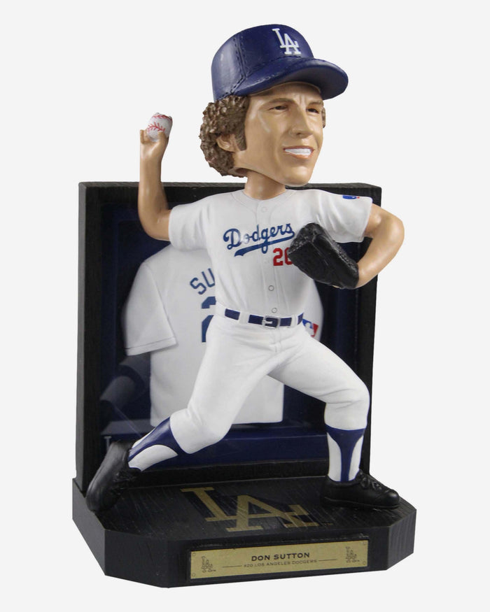 Don Sutton Los Angeles Dodgers Framed Showcase Bobblehead FOCO - FOCO.com