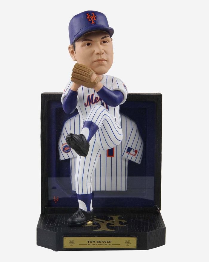 Tom Seaver New York Mets Framed Showcase Bobblehead FOCO - FOCO.com