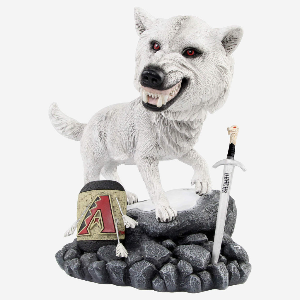 Game of Thrones™ Arizona Diamondbacks Direwolf Bobblehead FOCO - FOCO.com