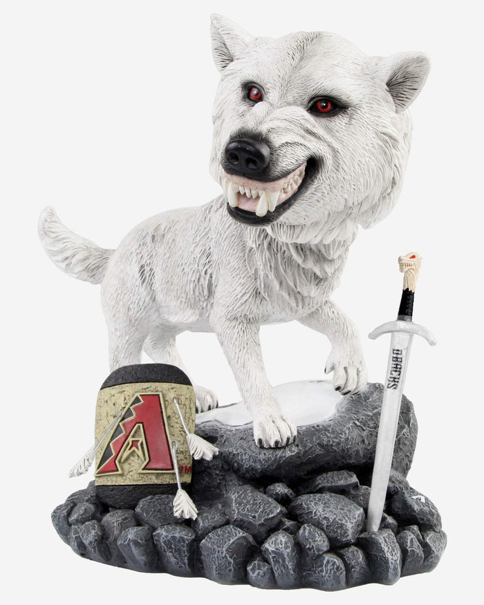 Game of Thrones™ Arizona Diamondbacks Direwolf Bobblehead FOCO - FOCO.com