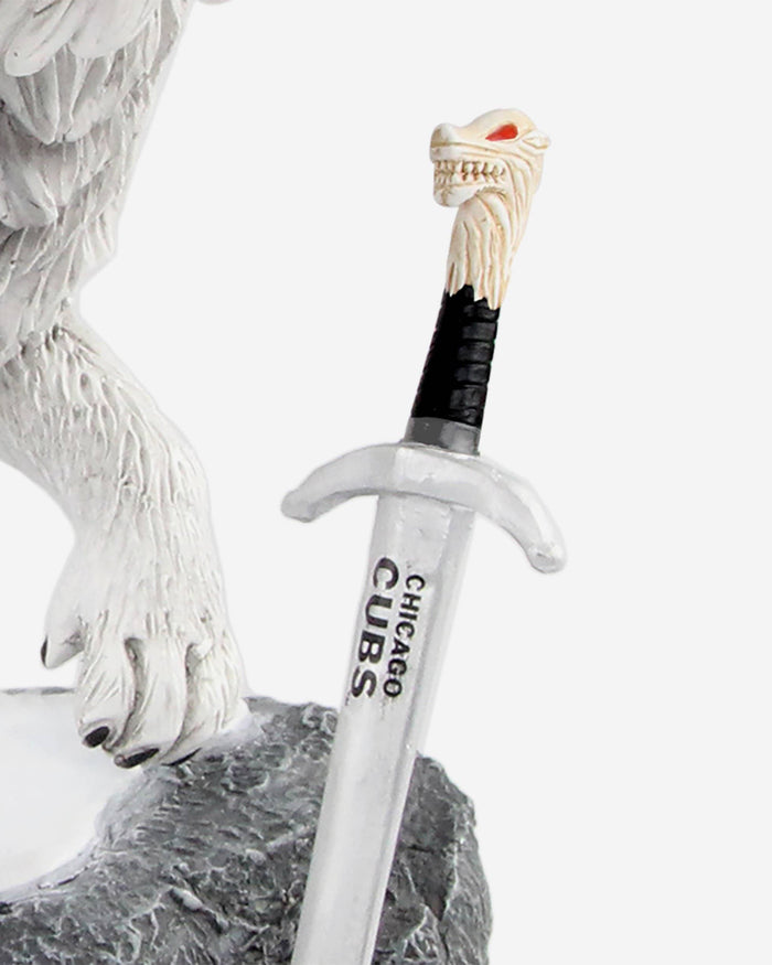 Game of Thrones™ Chicago Cubs Direwolf Bobblehead FOCO - FOCO.com