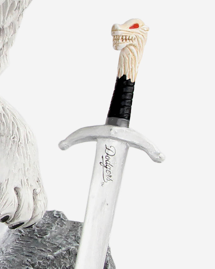 Game of Thrones™ Los Angeles Dodgers Direwolf Bobblehead FOCO - FOCO.com