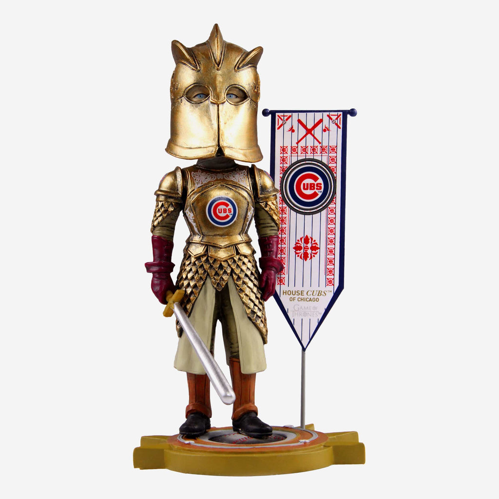 Game of Thrones™ Chicago Cubs Kingsguard Bobblehead FOCO - FOCO.com