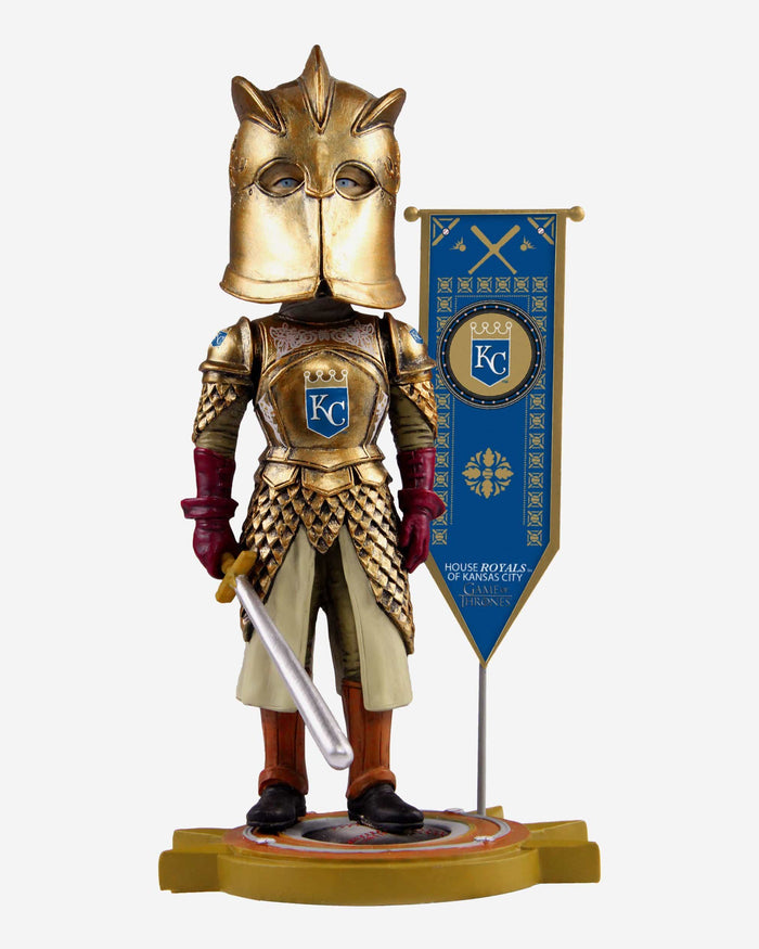 Game of Thrones™ Kansas City Royals Kingsguard Bobblehead FOCO - FOCO.com