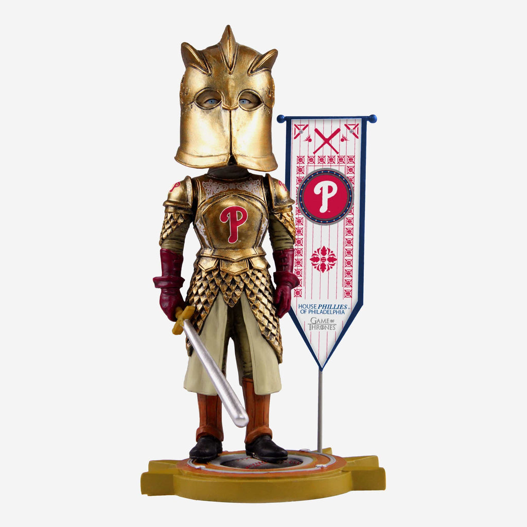 Game of Thrones™ Philadelphia Phillies Kingsguard Bobblehead FOCO - FOCO.com