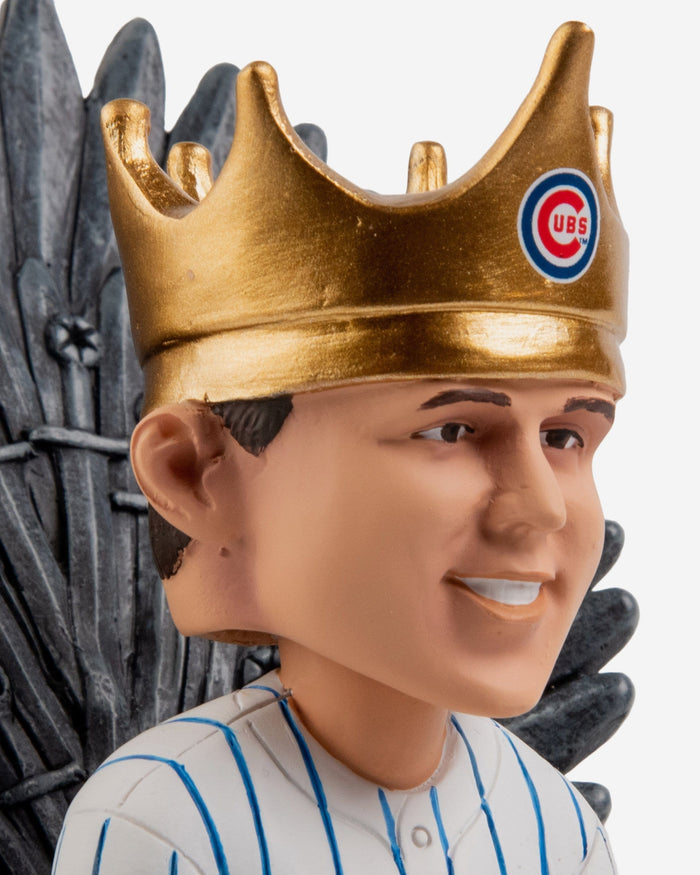 Iron Rizzo Game of Thrones™ Chicago Cubs Anthony Rizzo Iron Throne Bobblehead FOCO