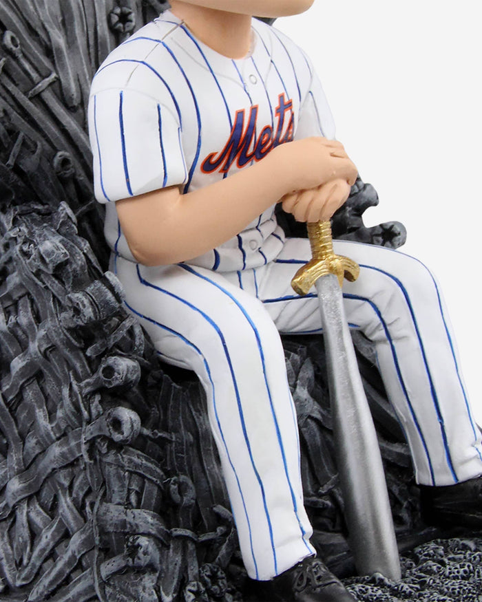 Game of Thrones™ New York Mets Jacob deGrom Iron Throne Bobblehead FOCO - FOCO.com