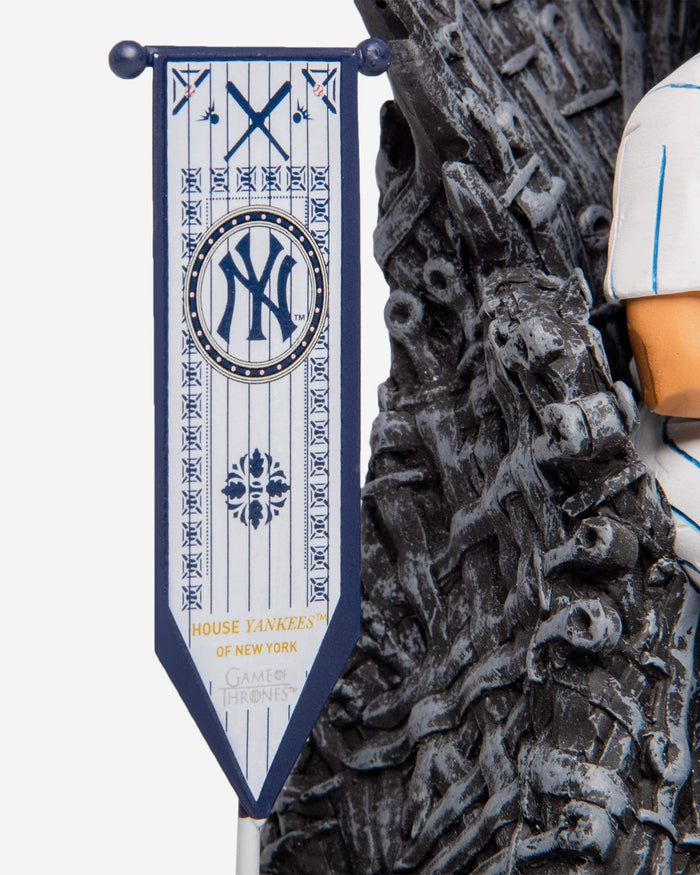 Game of Thrones™ New York Yankees Aaron Judge Iron Throne Bobblehead FOCO - FOCO.com