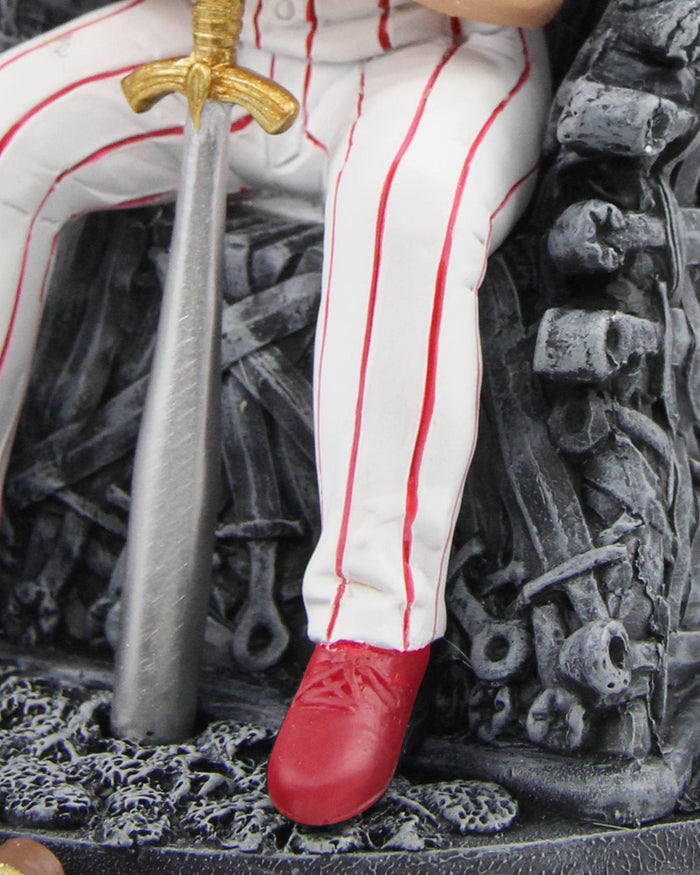 Game of Thrones™ Philadelphia Phillies Rhys Hoskins Iron Throne Bobblehead FOCO - FOCO.com