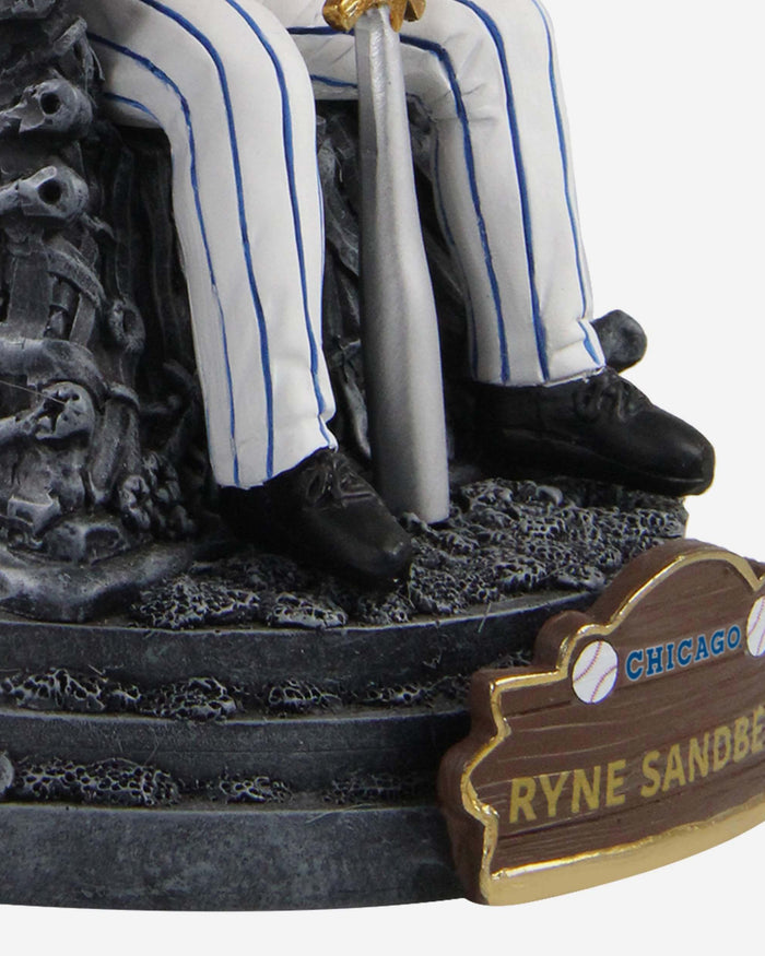 Game of Thrones™ Ryne Sandberg Chicago Cubs Iron Throne Legends Bobblehead FOCO - FOCO.com