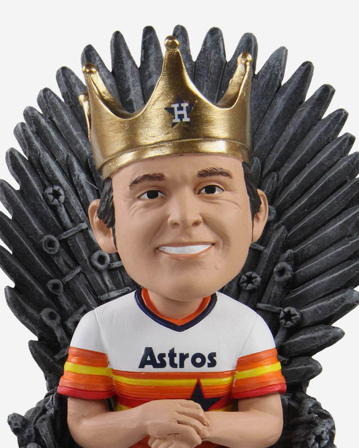 Game of Thrones™ Nolan Ryan Houston Astros Iron Throne Legends Bobblehead FOCO - FOCO.com