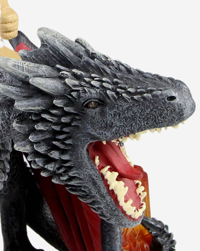 Game of Thrones™ Arizona Diamondbacks D Baxter The Bobcat Mascot On Fire Dragon Bobblehead FOCO - FOCO.com