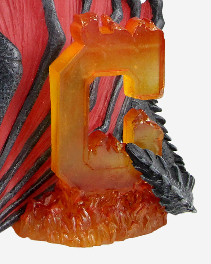 Game of Thrones™ Cleveland Guardians Slider Mascot On Fire Dragon Bobblehead FOCO - FOCO.com