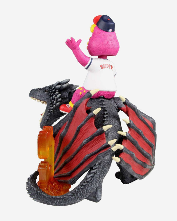 Game of Thrones™ Cleveland Guardians Slider Mascot On Fire Dragon Bobblehead FOCO - FOCO.com