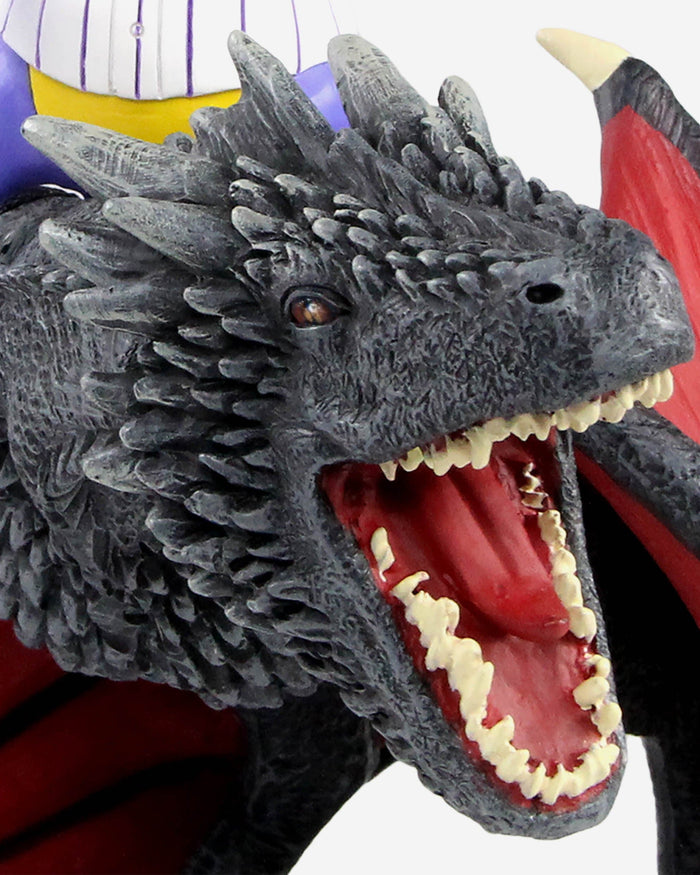 Game of Thrones™ Colorado Rockies Dinger Mascot On Fire Dragon Bobblehead FOCO - FOCO.com