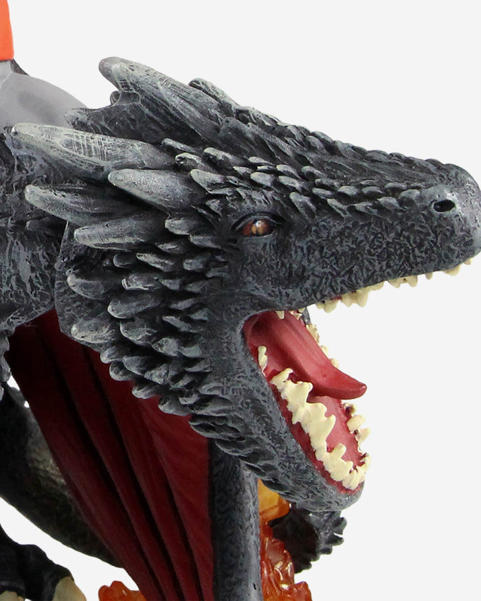 Game of Thrones™ San Francisco Giants Lou Seal Mascot On Fire Dragon Bobblehead FOCO - FOCO.com