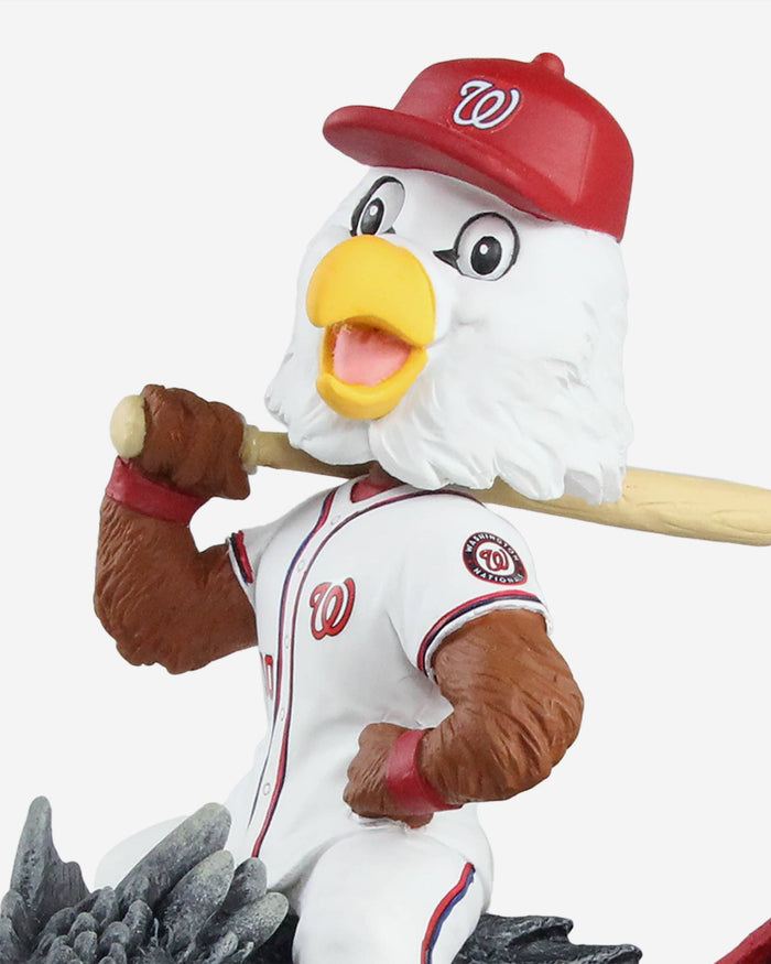 Game of Thrones™ Washington Nationals Screech Mascot On Fire Dragon Bobblehead FOCO - FOCO.com