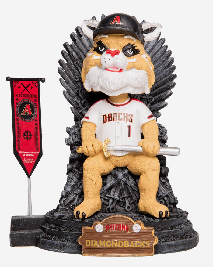 Game of Thrones™ Arizona Diamondbacks D Baxter The Bobcat Mascot Bobblehead FOCO - FOCO.com