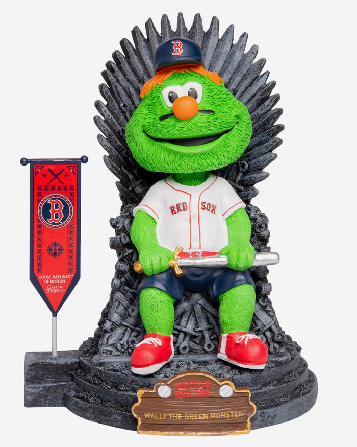 Game of Thrones™ Boston Red Sox Wally The Green Monster Mascot Bobblehead FOCO - FOCO.com