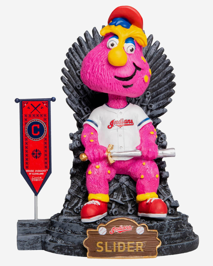 Game of Thrones™ Cleveland Guardians Slider Mascot Bobblehead FOCO - FOCO.com