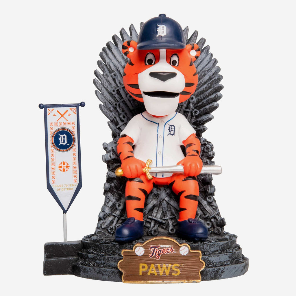 Game of Thrones™ Detroit Tigers Paws Mascot Bobblehead FOCO - FOCO.com