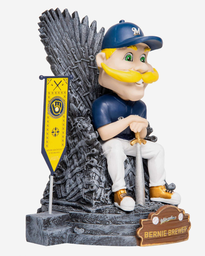 Game of Thrones™ Milwaukee Brewers Bernie Brewer Mascot Bobblehead FOCO - FOCO.com