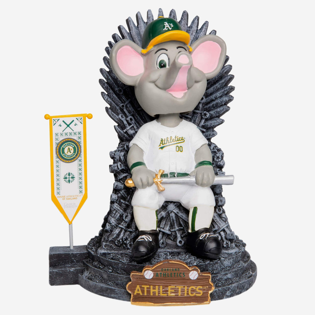 Game of Thrones™ Oakland Athletics Stomper Mascot Bobblehead FOCO - FOCO.com