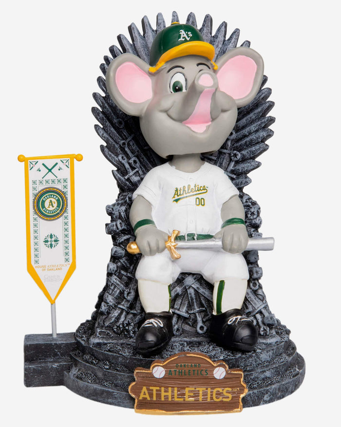 Game of Thrones™ Oakland Athletics Stomper Mascot Bobblehead FOCO - FOCO.com