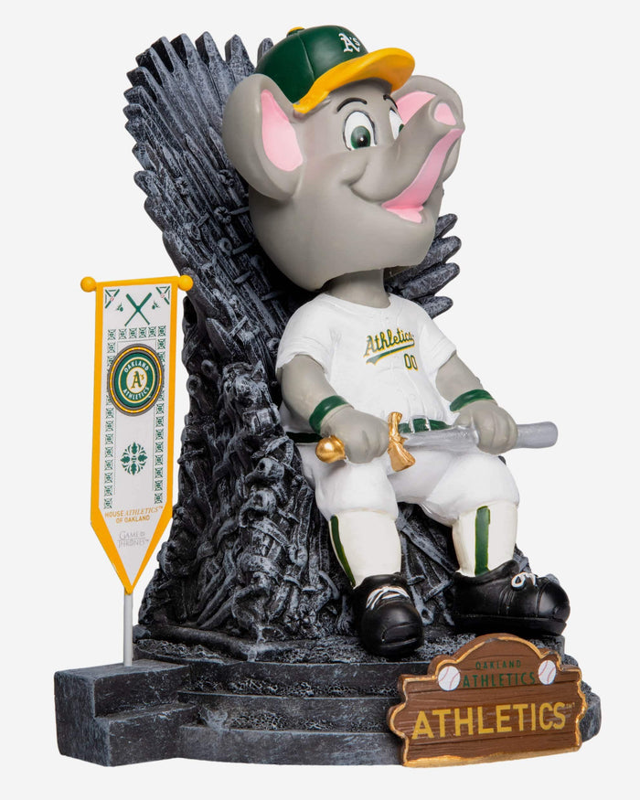 Game of Thrones™ Oakland Athletics Stomper Mascot Bobblehead FOCO - FOCO.com