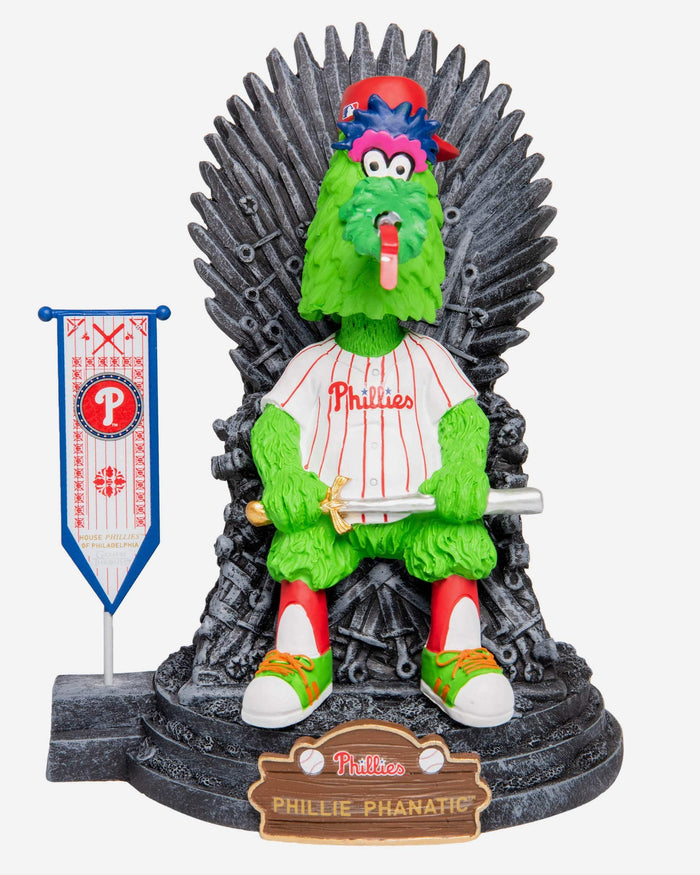 Game of Thrones™ Philadelphia Phillies Phillie Phanatic Mascot Bobblehead FOCO - FOCO.com