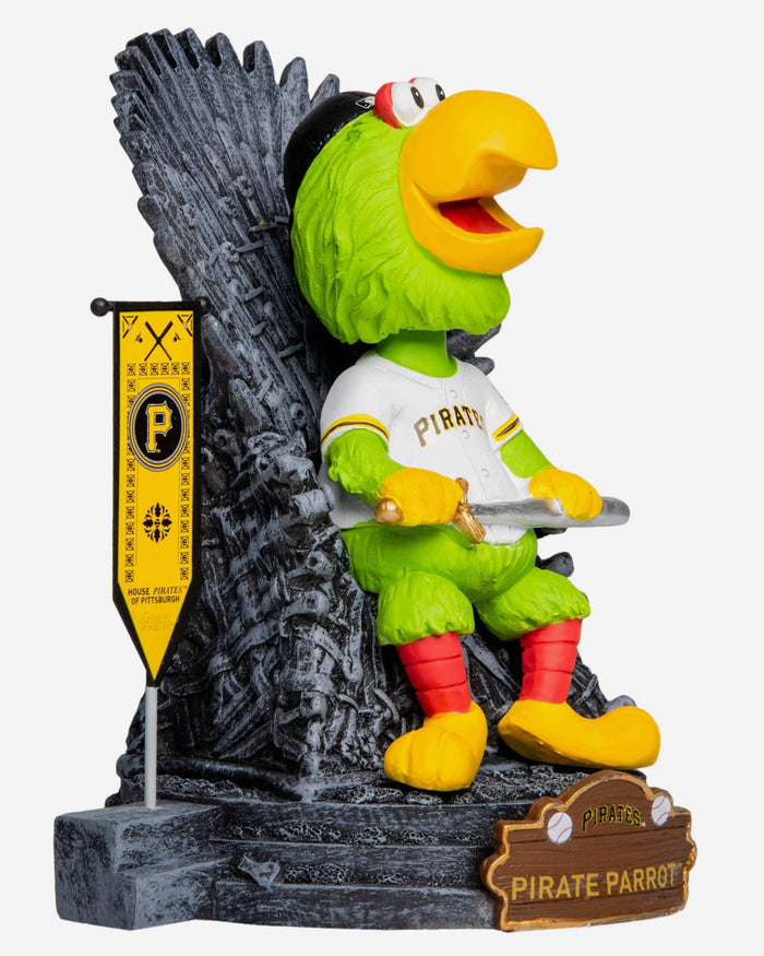 Game of Thrones™ Pittsburgh Pirates Pirate Parrot Mascot Bobblehead FOCO - FOCO.com