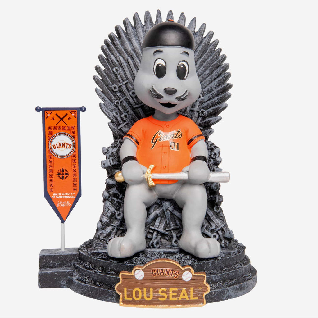 Game of Thrones™ San Francisco Giants Lou Seal Mascot Bobblehead FOCO - FOCO.com