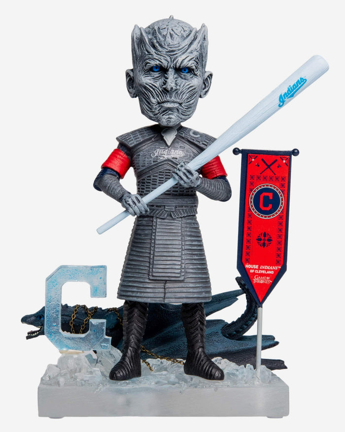 Game of Thrones™ Cleveland Guardians Night King Bobblehead FOCO - FOCO.com