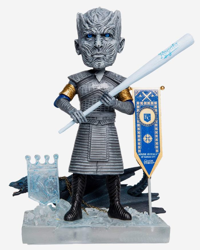 Game of Thrones™ Kansas City Royals Night King Bobblehead FOCO - FOCO.com