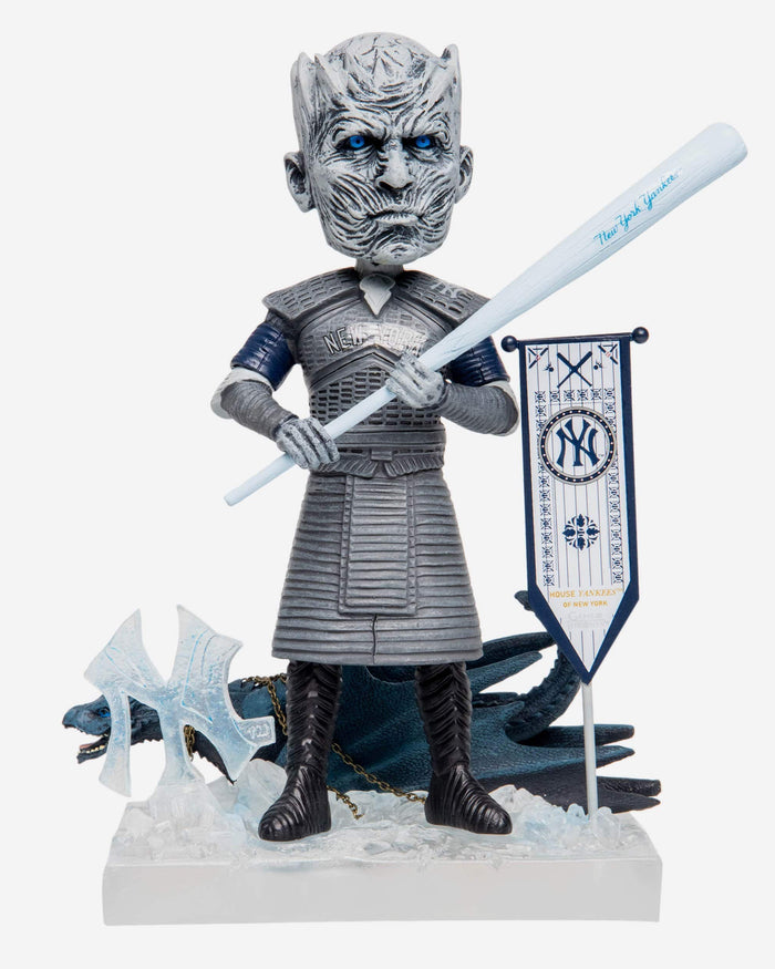 Game of Thrones™ New York Yankees Night King Bobblehead FOCO - FOCO.com