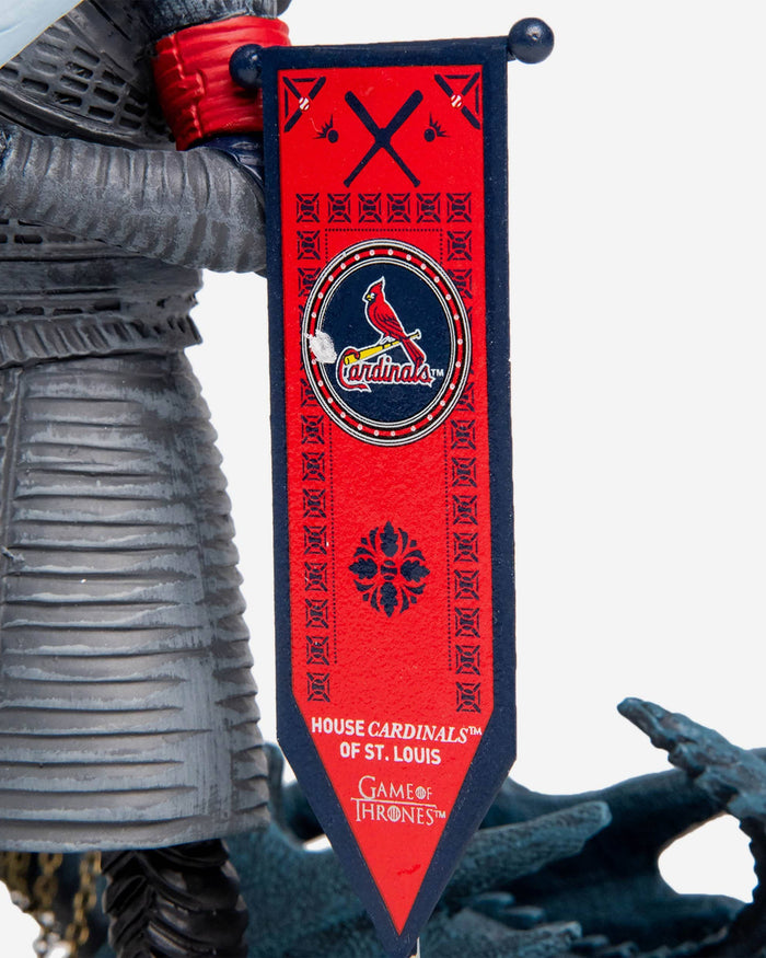 Game of Thrones™ St Louis Cardinals Night King Bobblehead FOCO - FOCO.com