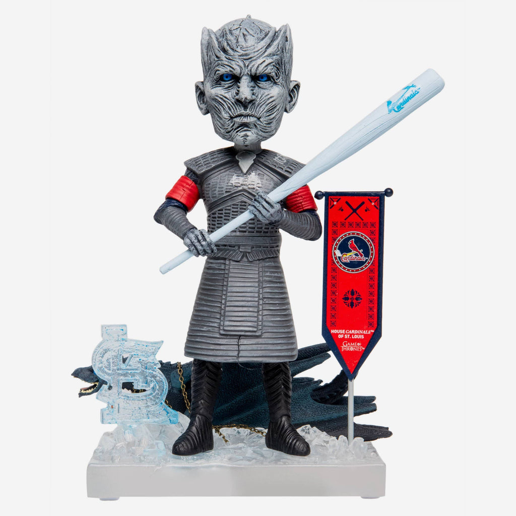 Game of Thrones™ St Louis Cardinals Night King Bobblehead FOCO - FOCO.com