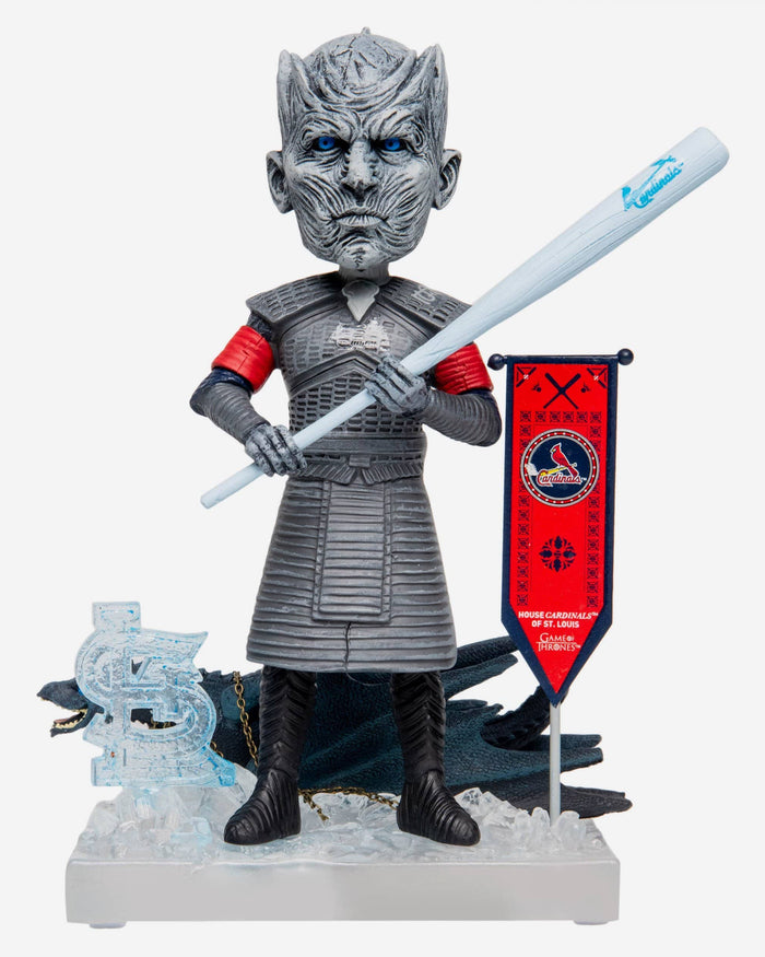 Game of Thrones™ St Louis Cardinals Night King Bobblehead FOCO - FOCO.com