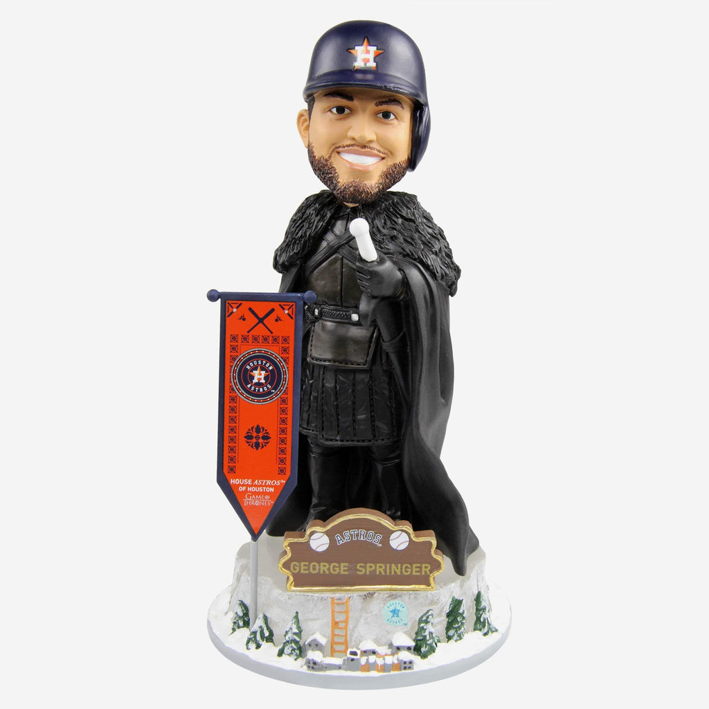 Game of Thrones™ Houston Astros George Springer Night's Watch Bobblehead FOCO - FOCO.com