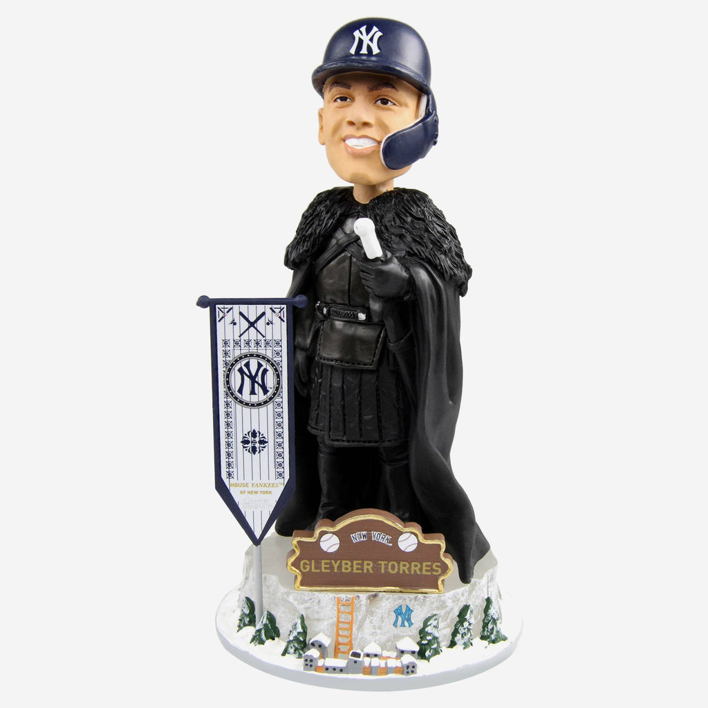 Game of Thrones™ New York Yankees Gleyber Torres Night's Watch Bobblehead FOCO - FOCO.com