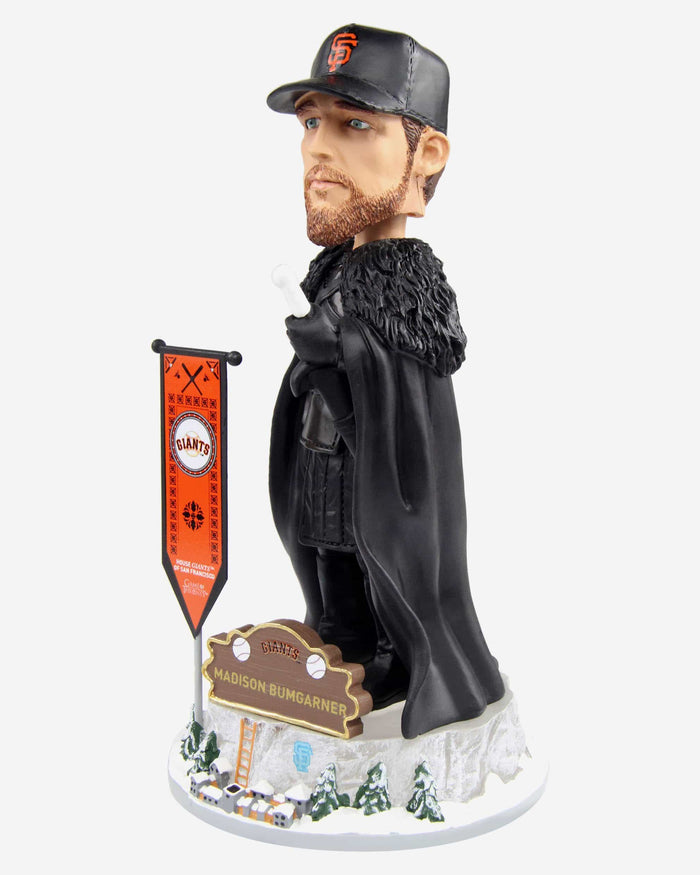 Game of Thrones™ San Francisco Giants Madison Bumgarner Night's Watch Bobblehead FOCO - FOCO.com
