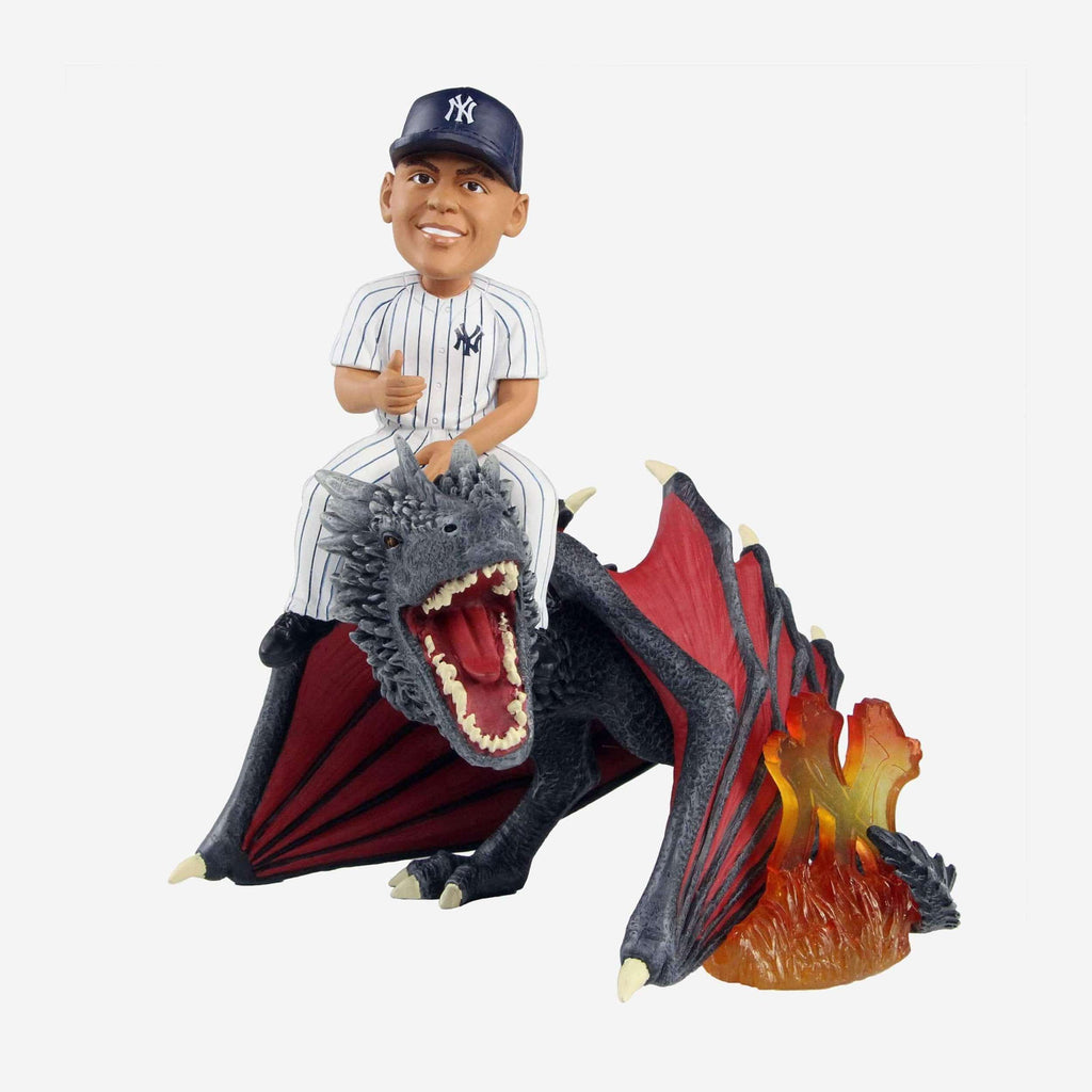 Game of Thrones™ New York Yankees Giancarlo Stanton Fire Dragon Bobblehead FOCO - FOCO.com
