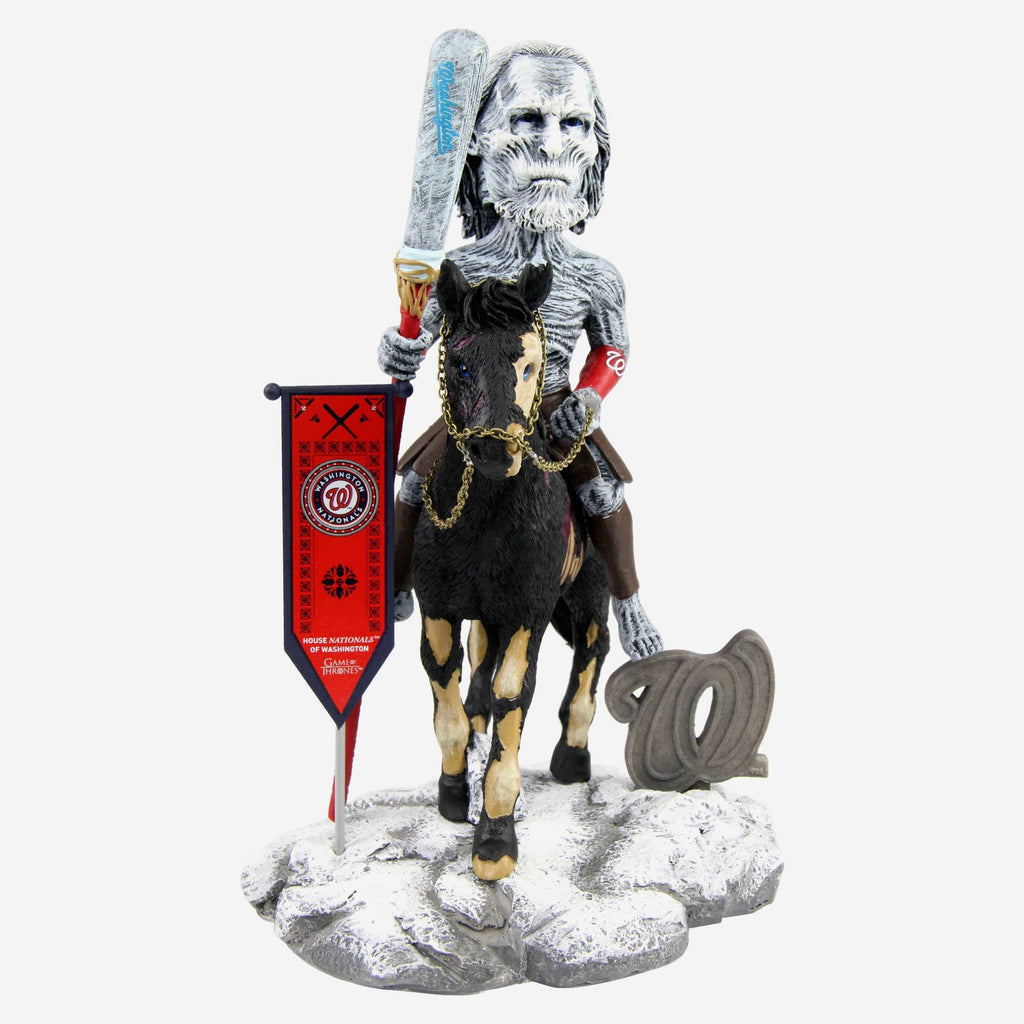 Game of Thrones™ Washington Nationals White Walker Bobblehead FOCO - FOCO.com