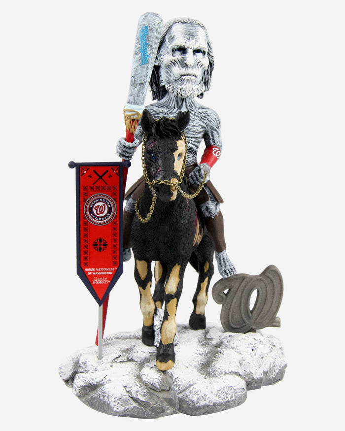 Game of Thrones™ Washington Nationals White Walker Bobblehead FOCO - FOCO.com