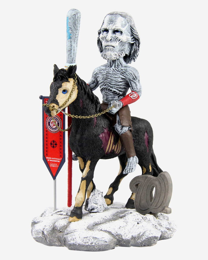 Game of Thrones™ Washington Nationals White Walker Bobblehead FOCO - FOCO.com