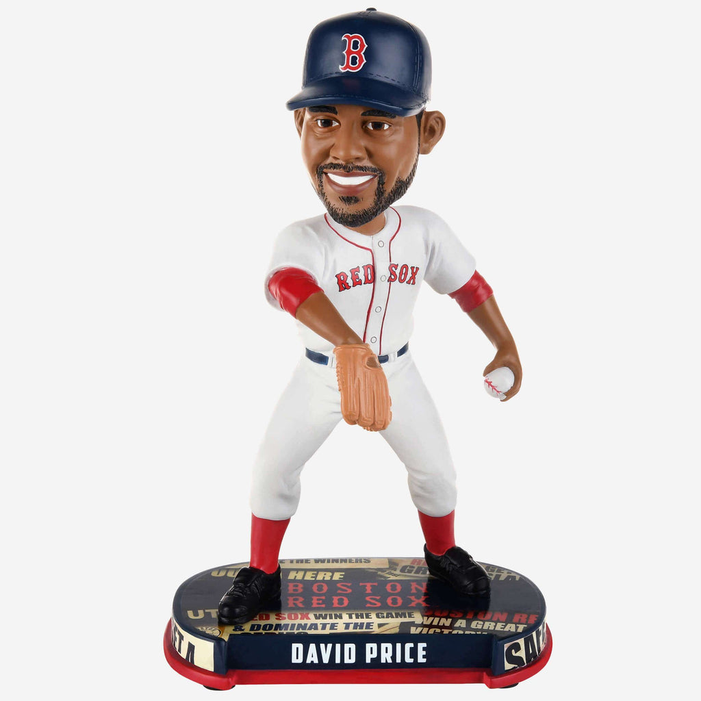 David Price Boston Red Sox Headline Bobblehead FOCO - FOCO.com