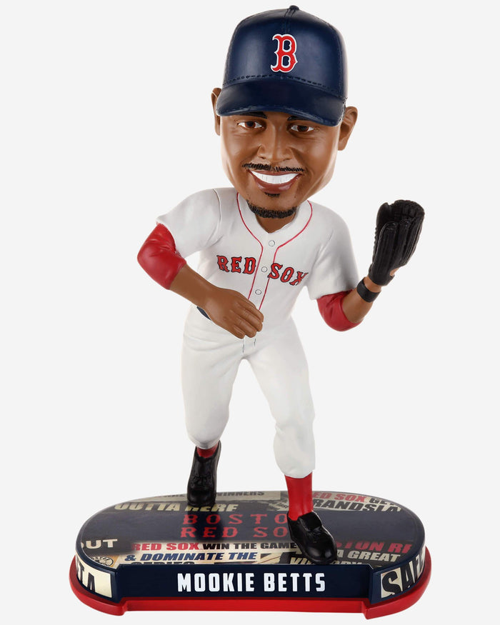 Mookie Betts Boston Red Sox Headline Bobblehead FOCO - FOCO.com