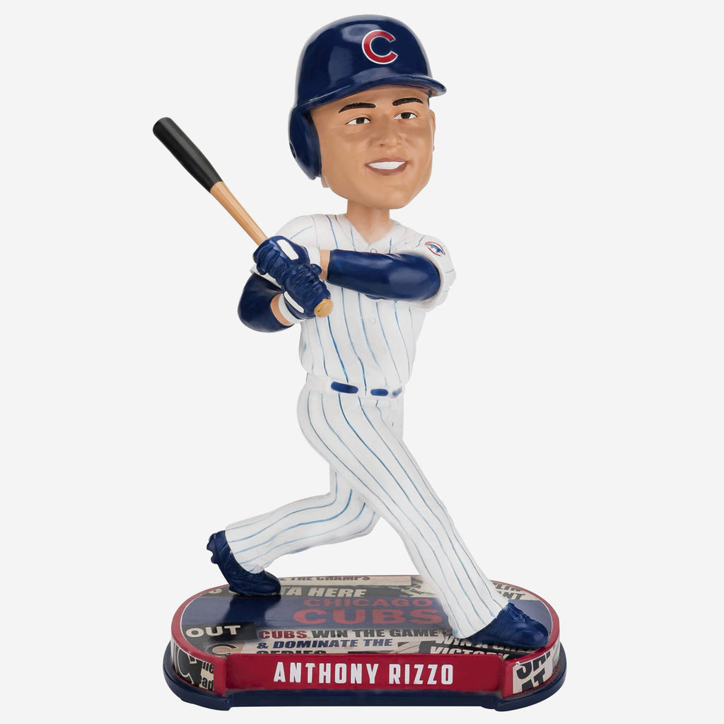 Anthony Rizzo Chicago Cubs Headline Bobblehead FOCO - FOCO.com